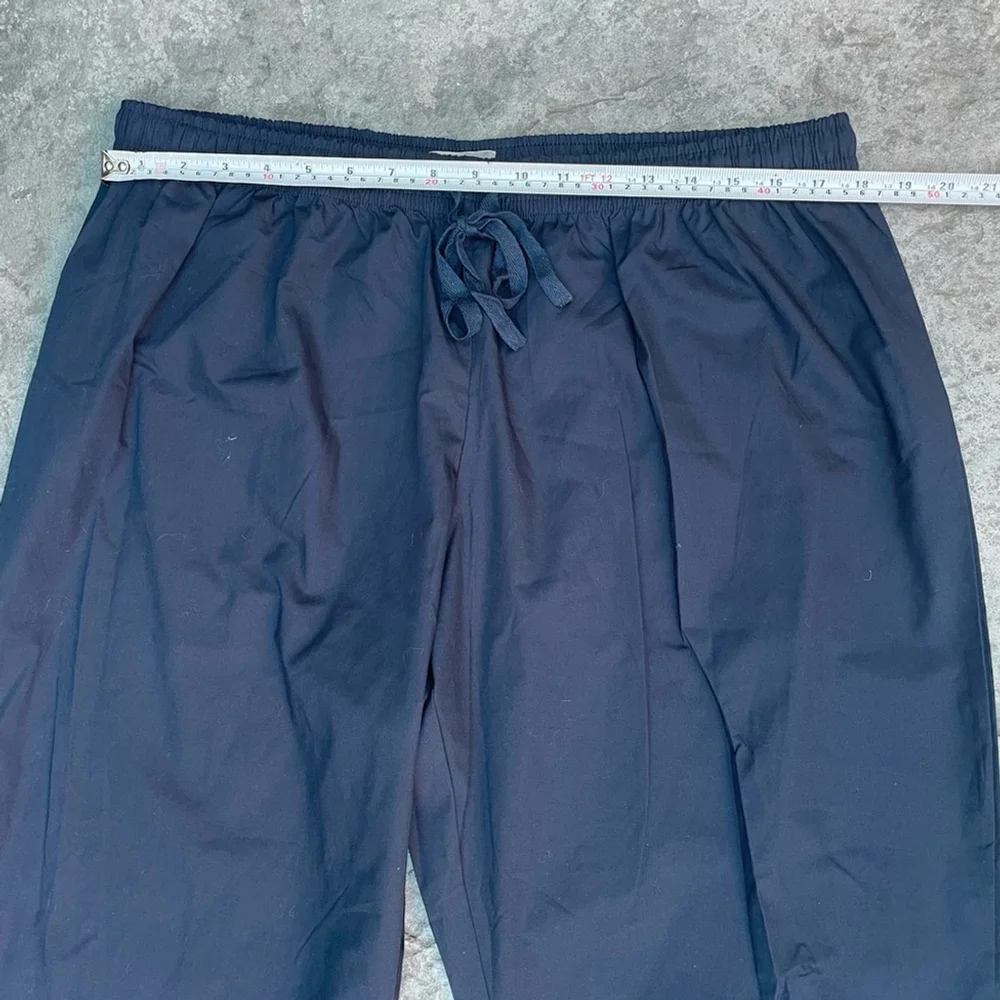 VAN LAACK  MENS LOUNGE PANTS WITH DRAWSTRING WAIST navy blue